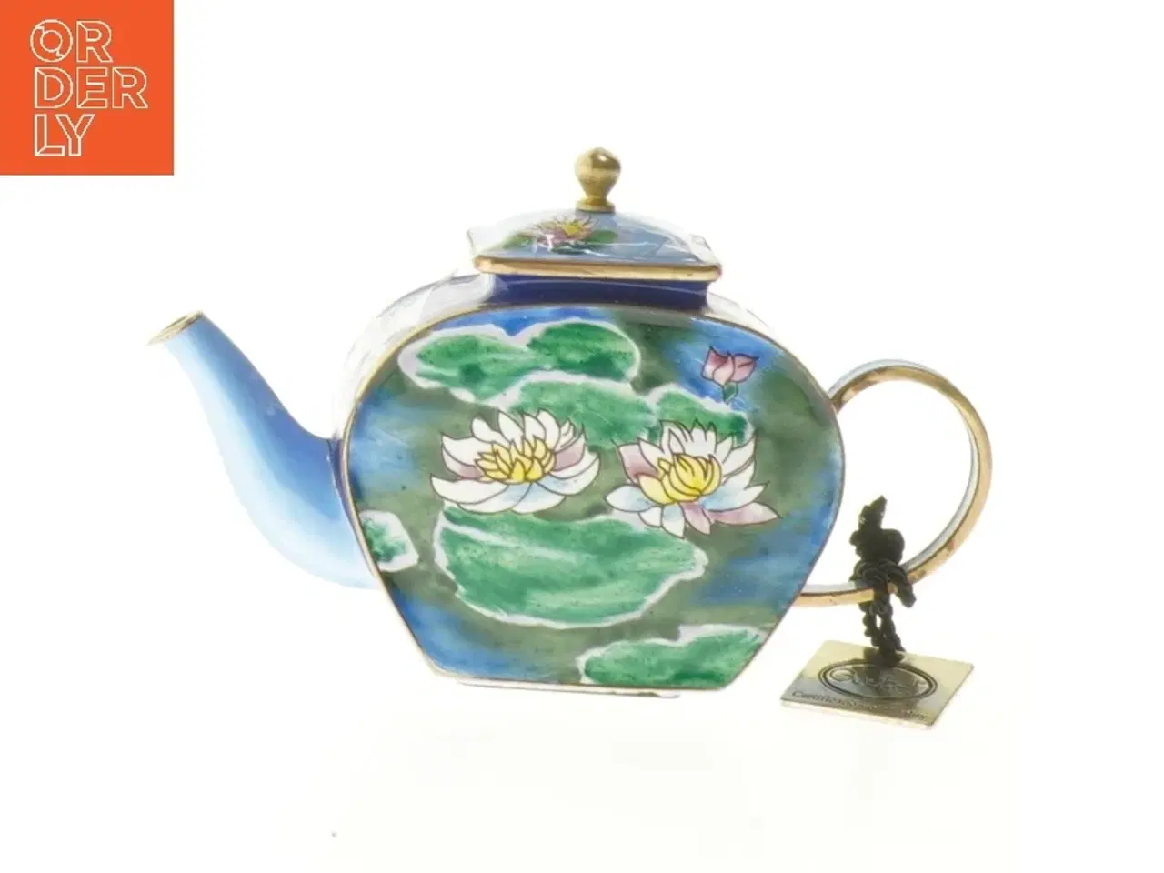 Billede 4 - Dekorativt tekande fra Goebel fra Goebel (str. 13x8,5 cm)