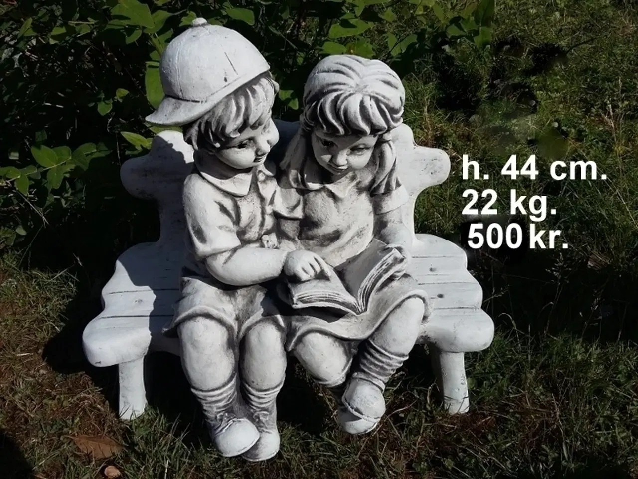 Billede 1 - Havefigur - Børnefigurer - frostsikker beton 