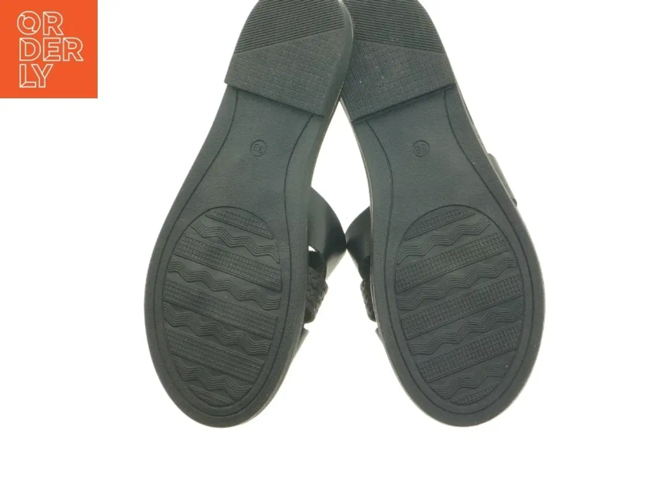 Billede 7 - Sorte sandaler fra Girlhood (str. 38)