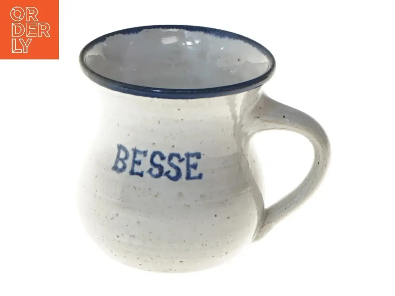 Billede 1 - Keramikkrus med navn (str. 9 cm)