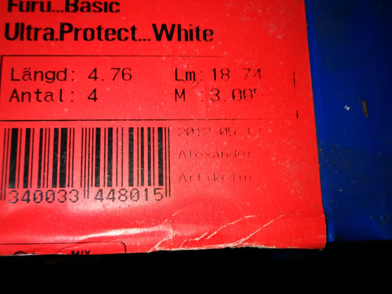 Billede 1 - NYT FYRTRÆSGULV CA 33M2, HVIDOLIERET, KR 199/M2