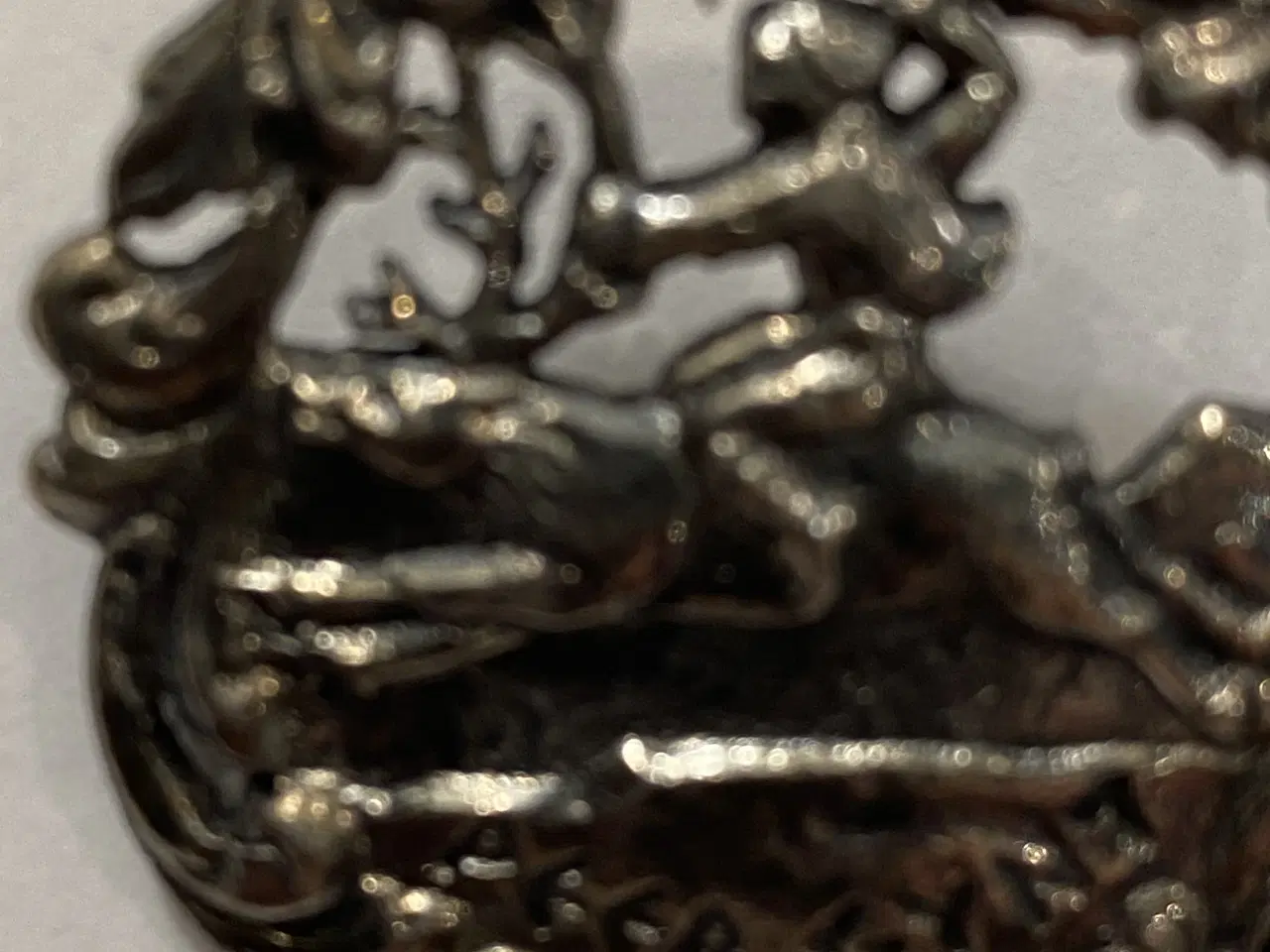 Billede 4 - Norsk tin broche