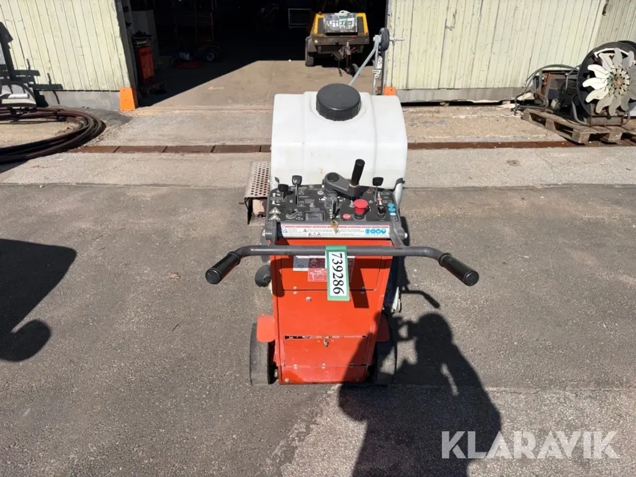 Billede 4 - Asfaltskære Husqvarna FZ 524