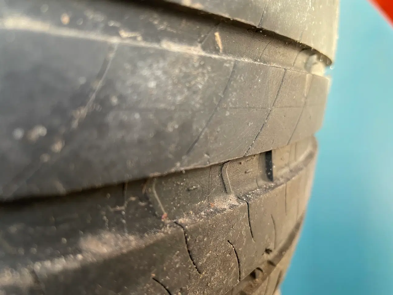 Billede 2 - 4 stk. Michelin dæk med stålfælge 