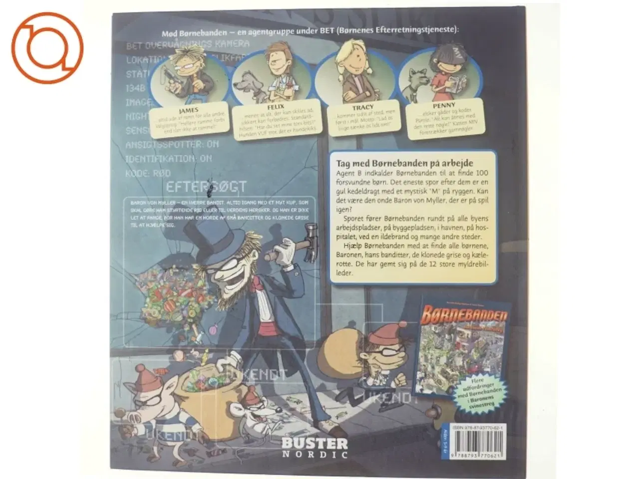 Billede 3 - Børnebanden - Det mystiske M (Bog)