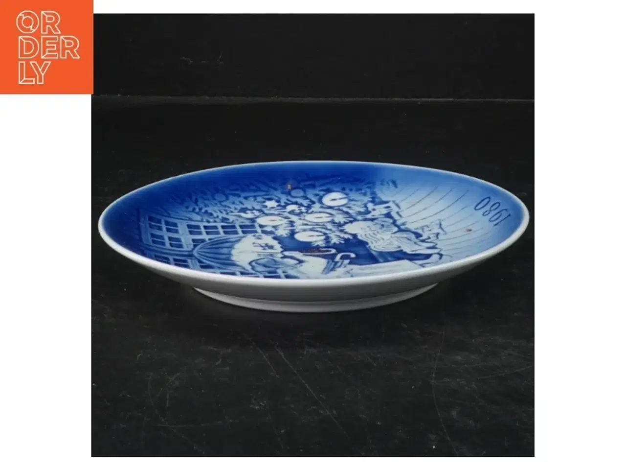 Billede 3 - H.C. Andersen juleplatte 1980 fra Desiree (str. Ø 19 cm)