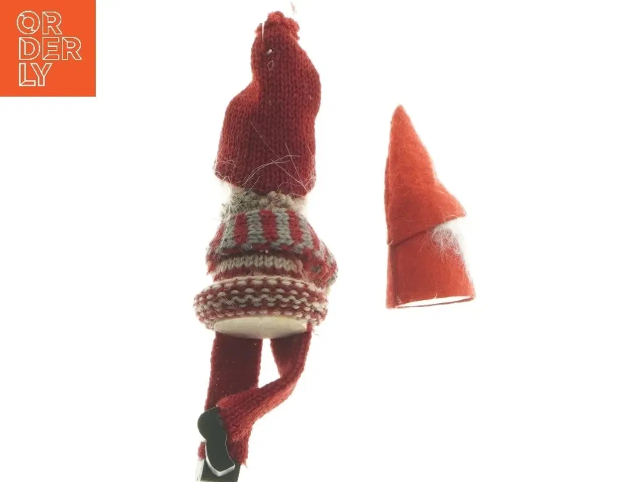 Billede 3 - Nissefigurer i træ (str. 8 og 18 cm)