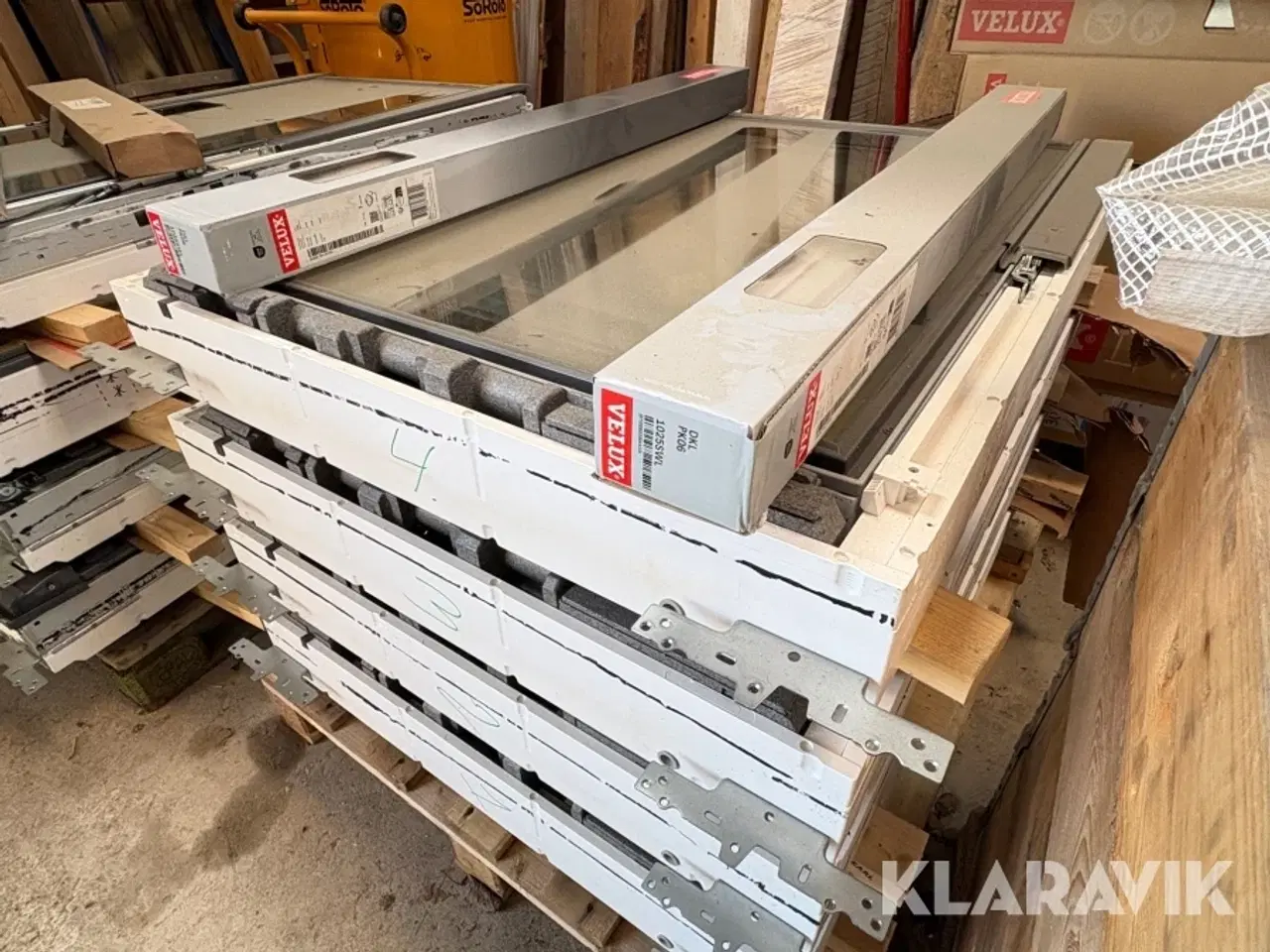 Billede 1 - Velux vinduer Velux Polyuretan vippev. 2 styk - Hvid