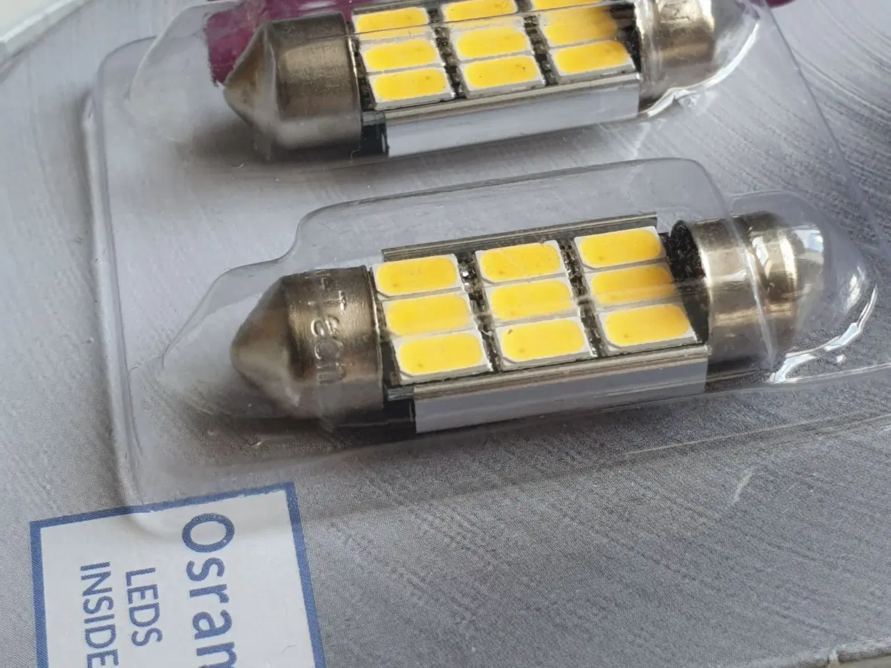 Billede 6 - LED Pærer 2 x 9 SMD 5630 CANBUS LED C5W C10W SV8.5