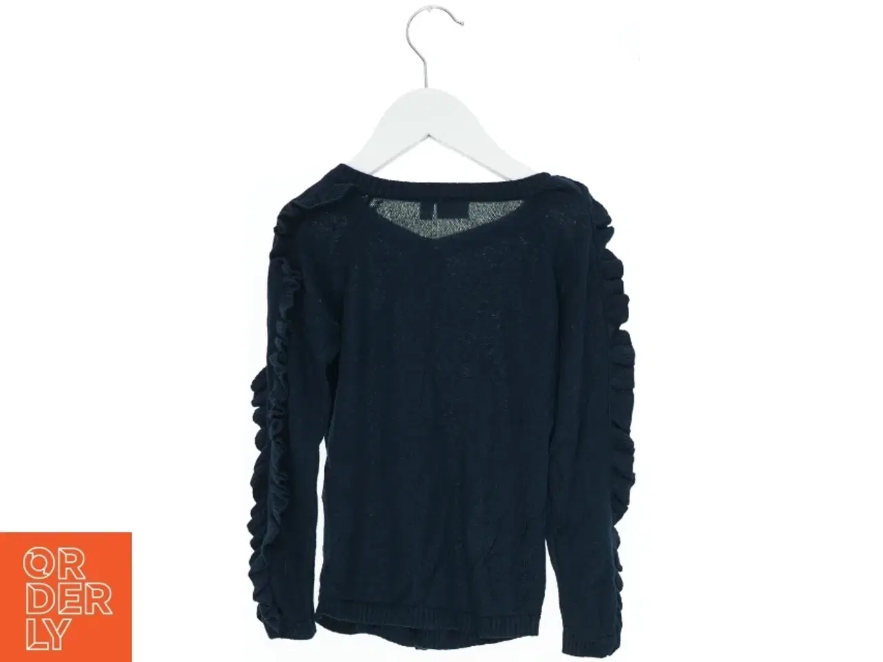 Billede 2 - Mørkeblå cardigan med knapper fra Name It (str. 104)