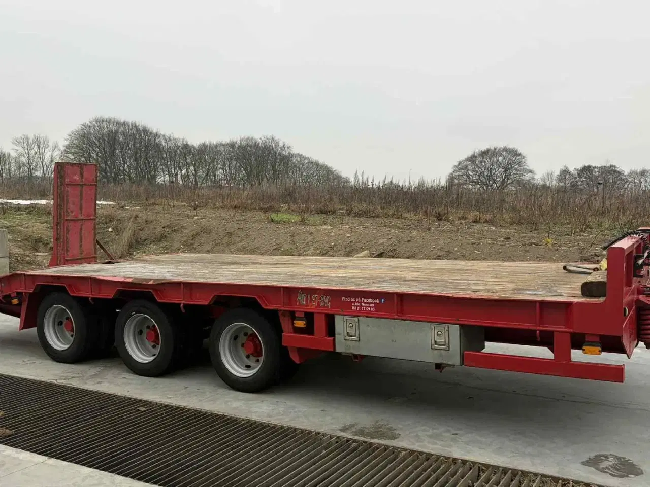 Billede 2 - Herbst 27 TON MASKINTRAILER