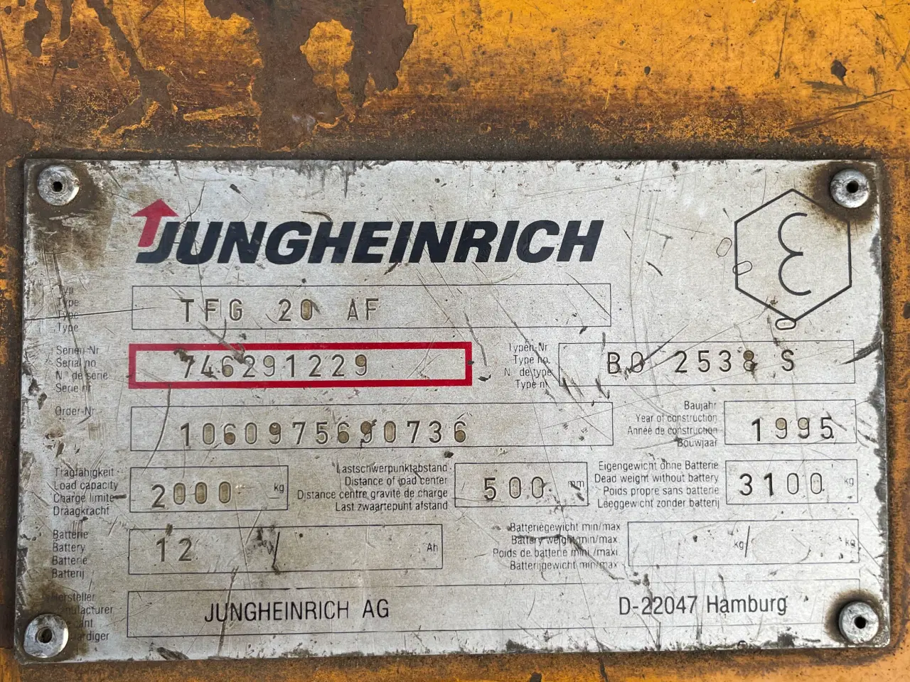 Billede 10 - 3100 kg gaffeltruck