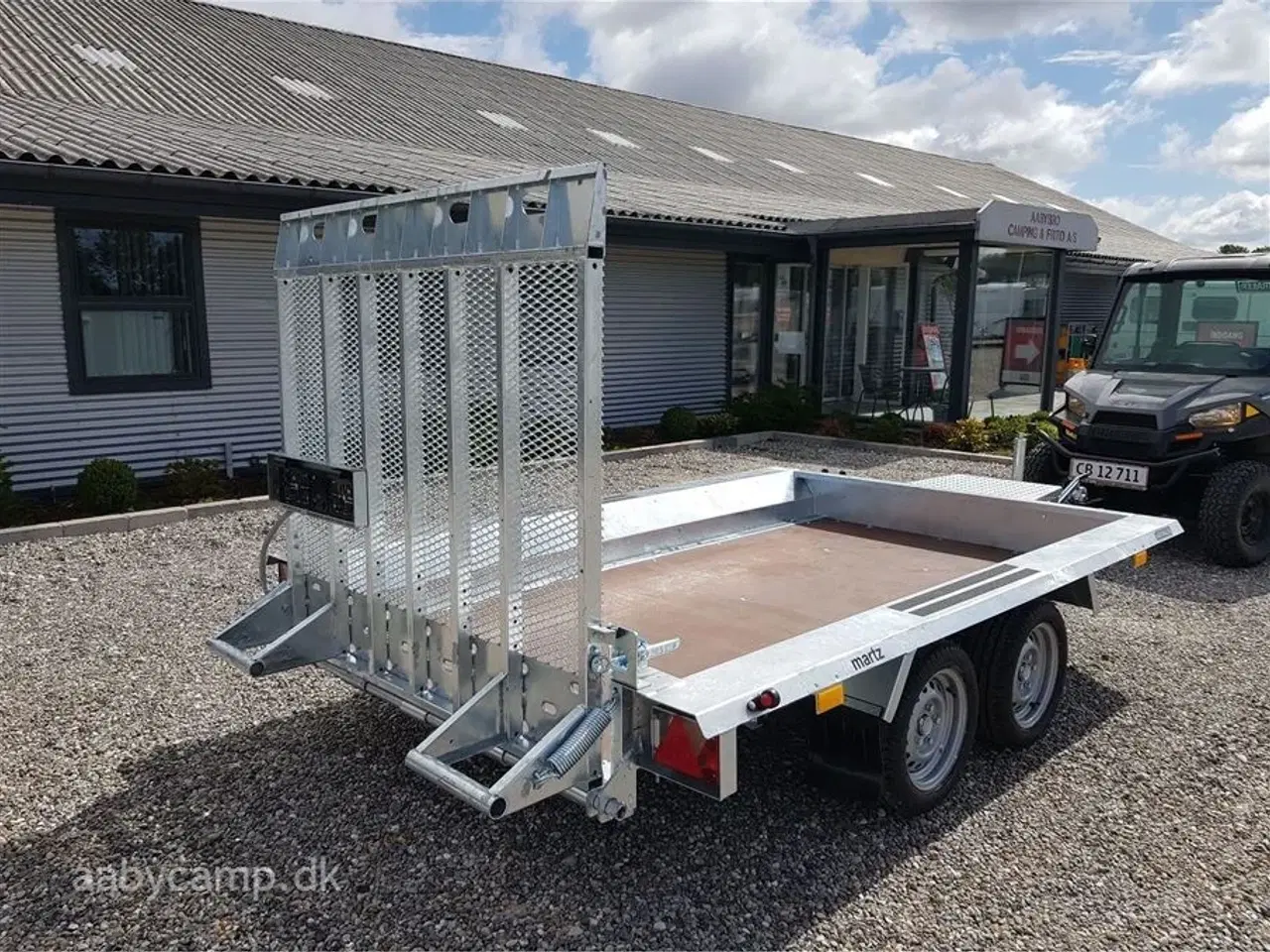 Billede 5 - 0 - Martz Builder 3 3015 2700 kg   Maskintrailer Builder 3 3015 2 akslet 2700 kg