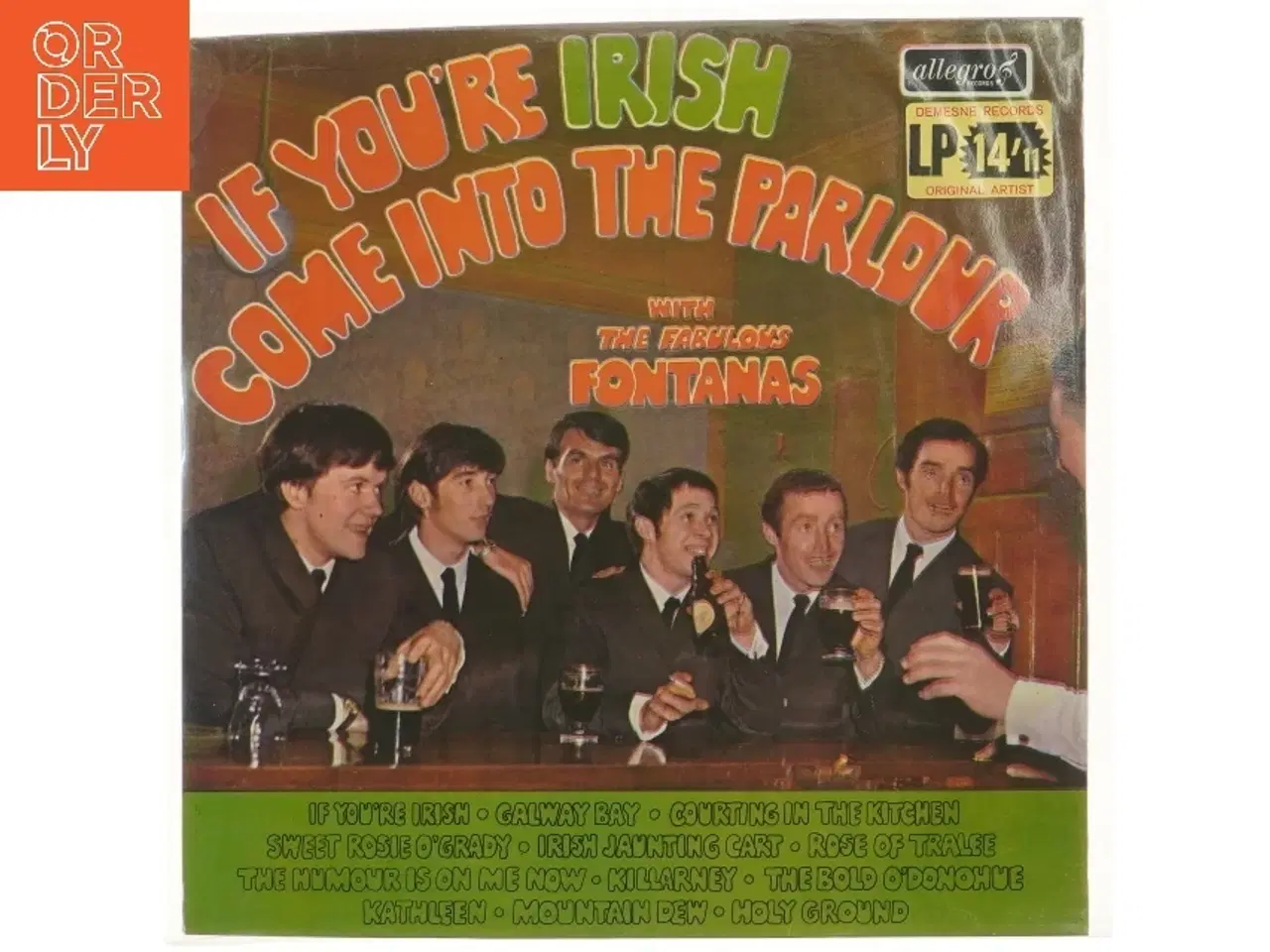 Billede 1 - LP - If You're Irish Come Into The Parlour fra Allegro Records