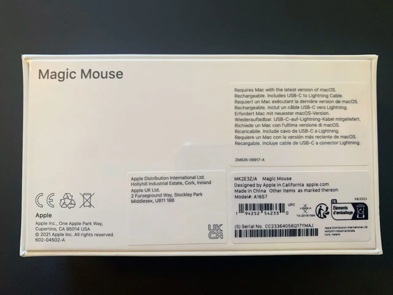 Billede 2 - Apple Magic Mouse, hvid