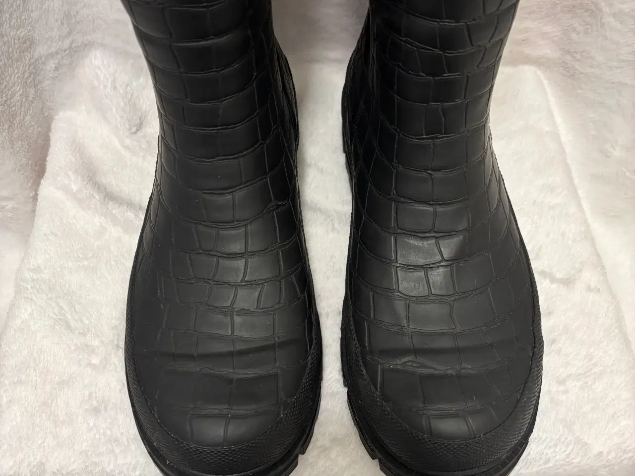 Billede 2 - Helt nye Woden Le Croco Gummistøvler – Str. 39