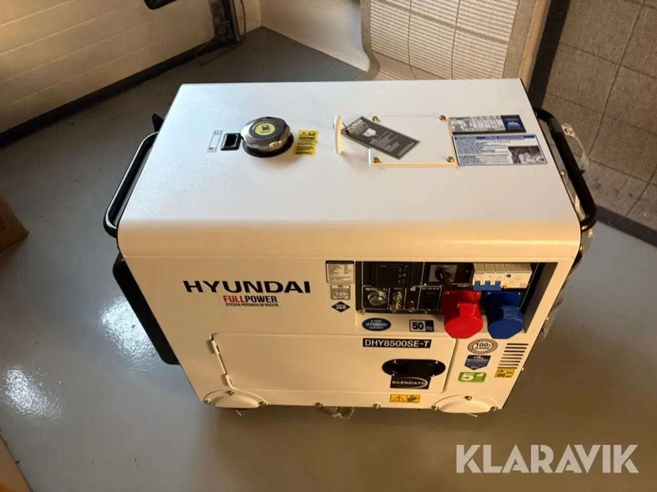 Billede 8 - Generator Hyundai DHY8500SE-T