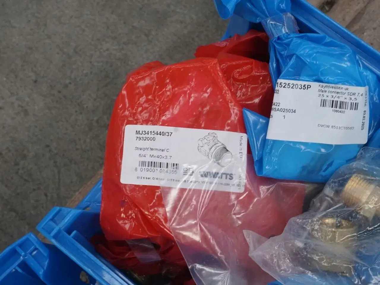 Billede 7 - 4 spande fittings