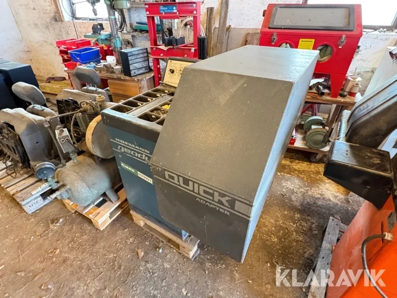 Billede 1 - Afbalancering apparat Hofmann Geodyna 28m