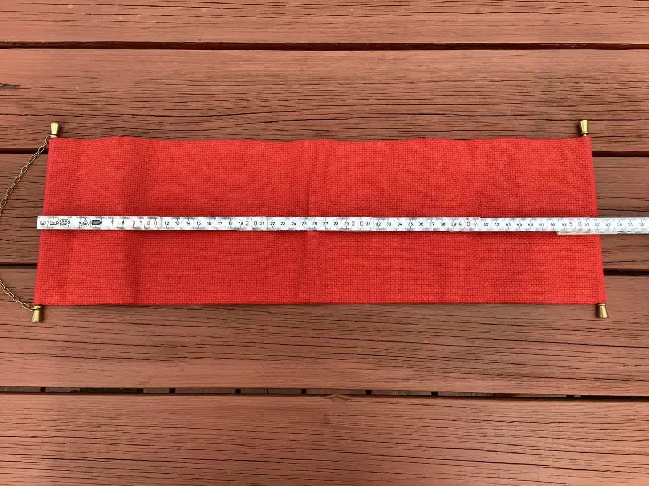 Billede 9 - Klokkestreng- broderi med jule/vinter motiv