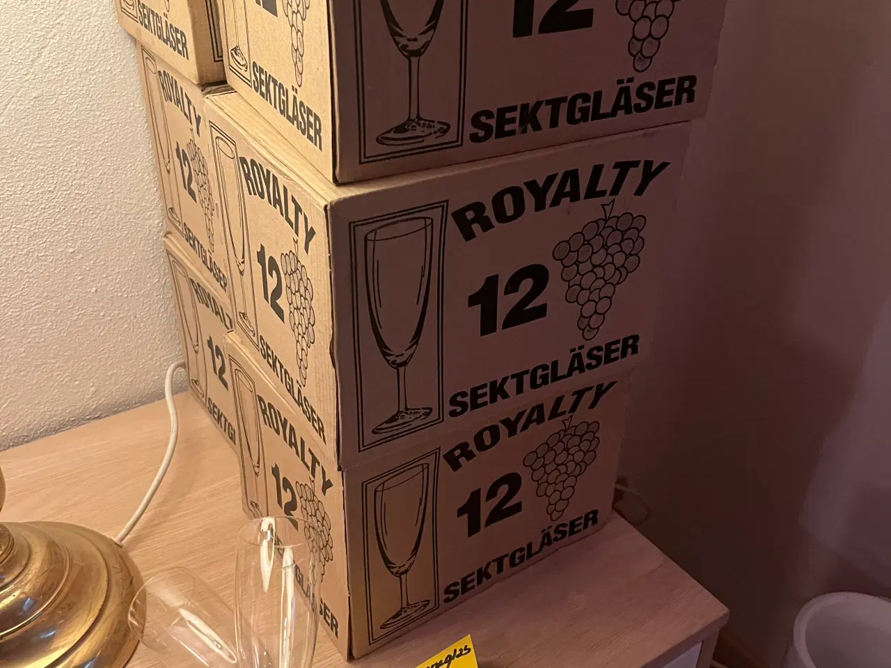 Billede 1 - Champagneglas, 78 stk.