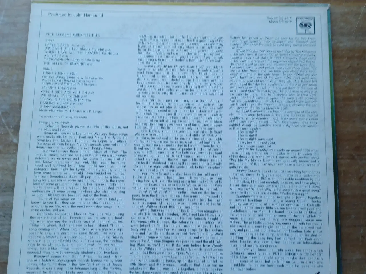 Billede 2 - Pete Seeger LP'er