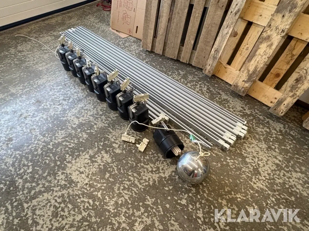 Billede 1 - Belysning Lamper Med Skinner