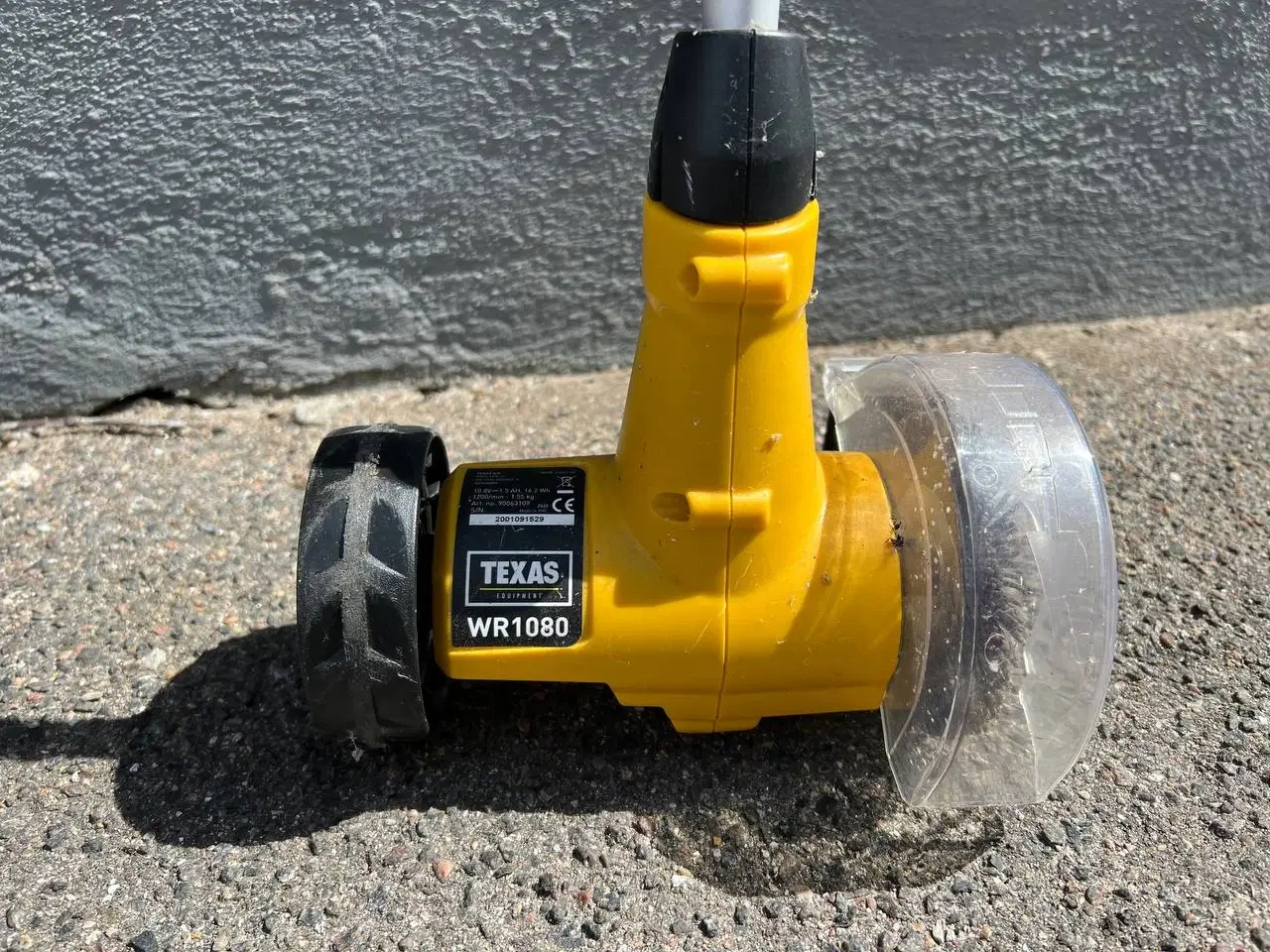 Billede 2 - Texas WR1080 Fliserenser – Effektiv Ukrudtsfjerner