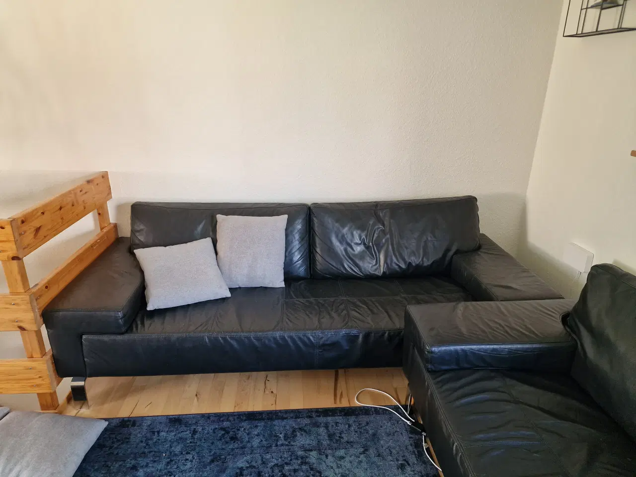 Billede 2 - 2+3 personers lædersofaer 