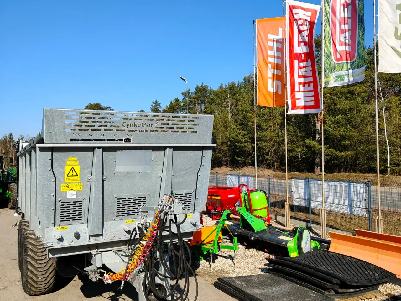 Billede 6 - N-114 ZEUS GØDNINGSSPREDER HELT NY!!