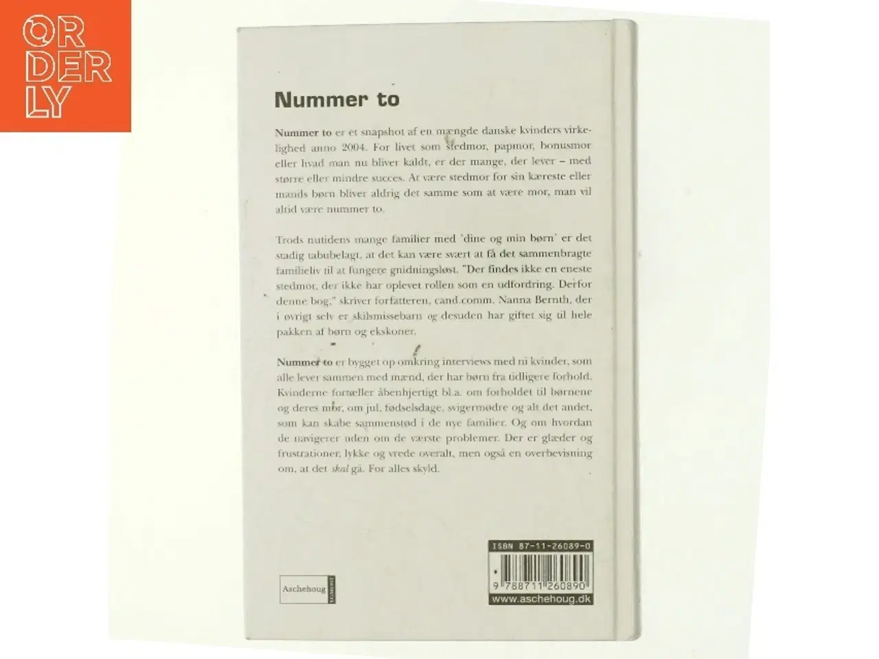 Billede 2 - Nummer to af Nanna Bernth (Bog)