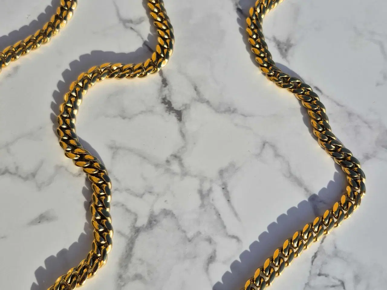 Billede 3 - 8mm goldfilled panserkæde