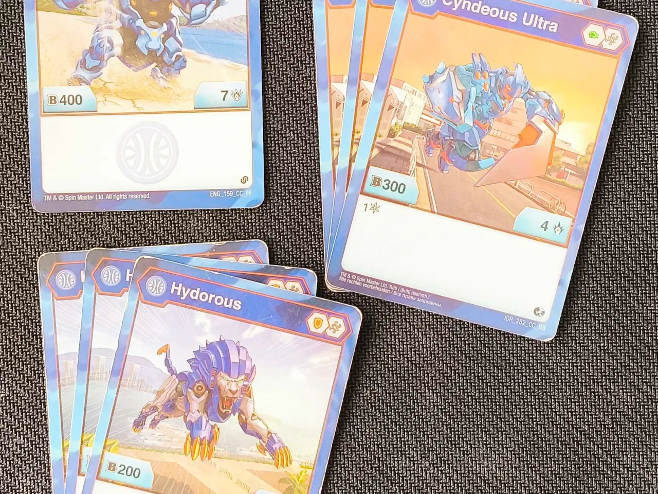 Billede 8 - Bakugan kort - Grå - 44 stk.