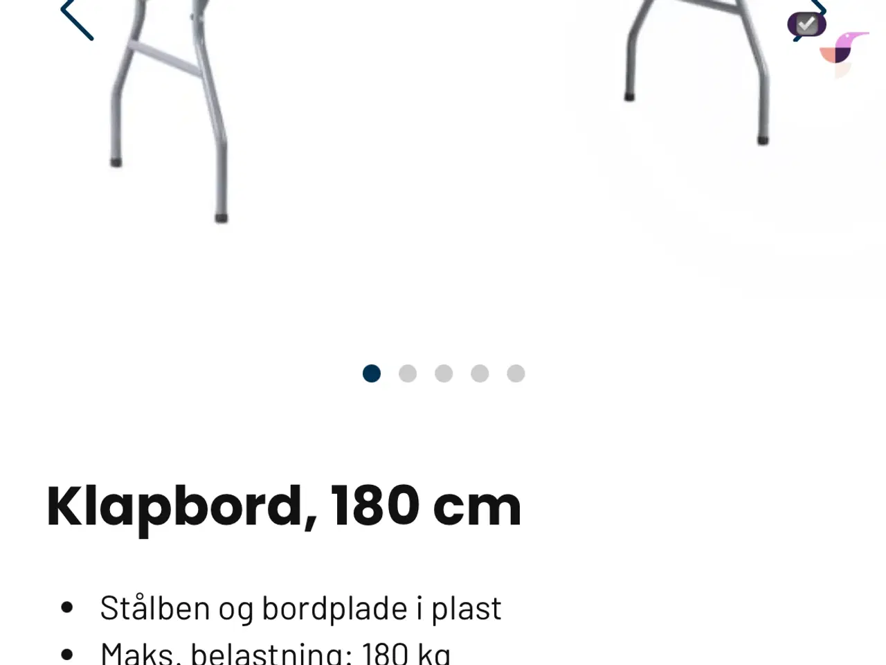 Billede 6 - Foldeborde og foldebænke
