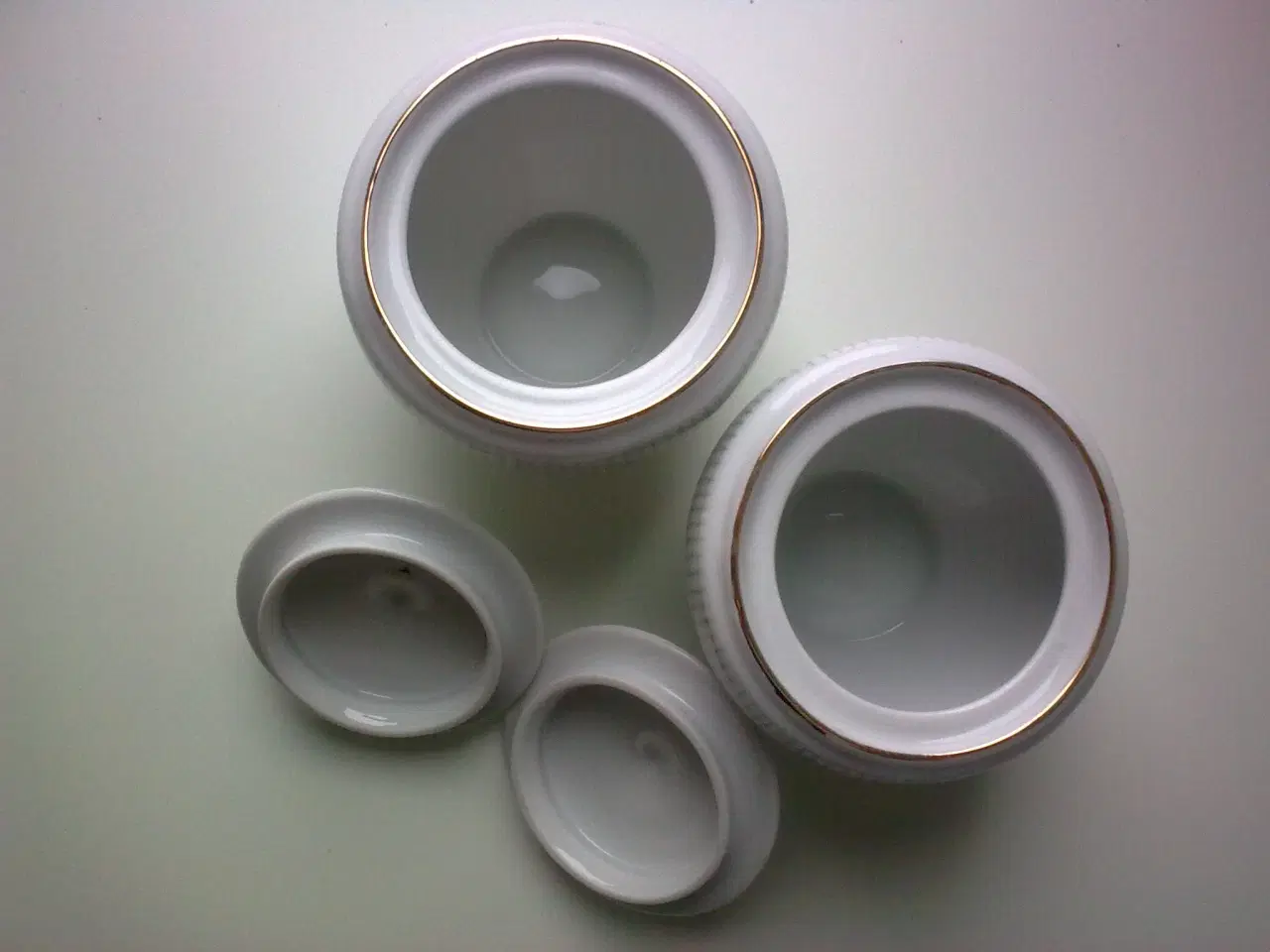 Billede 3 - Retro påske FÅR LAM hvid skål m guldkant