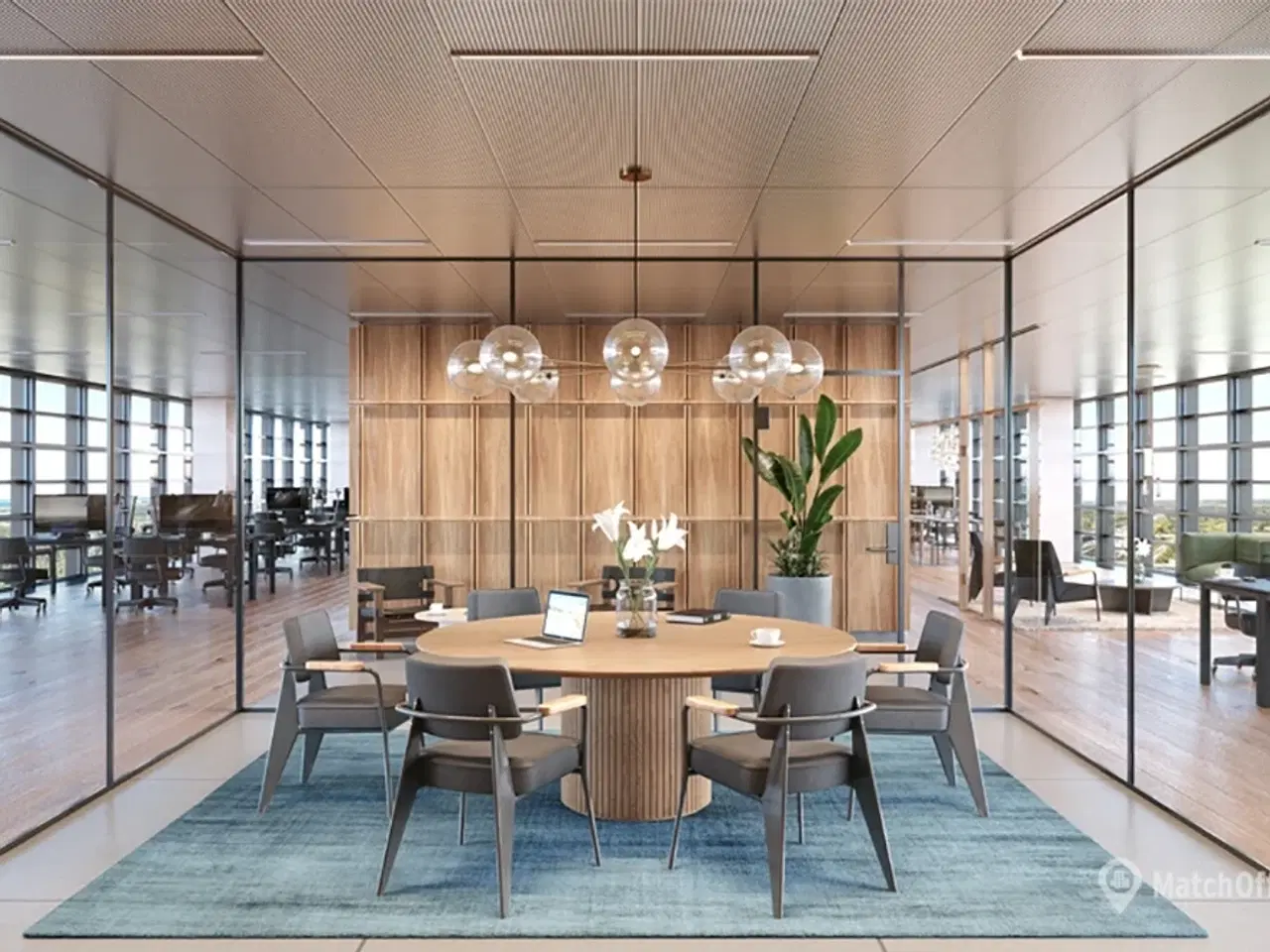 Billede 1 - PUBLIC - ikonisk kontorbygning genopstår som unikt flerbrugerhus med luksuriøse fællesfaciliteter