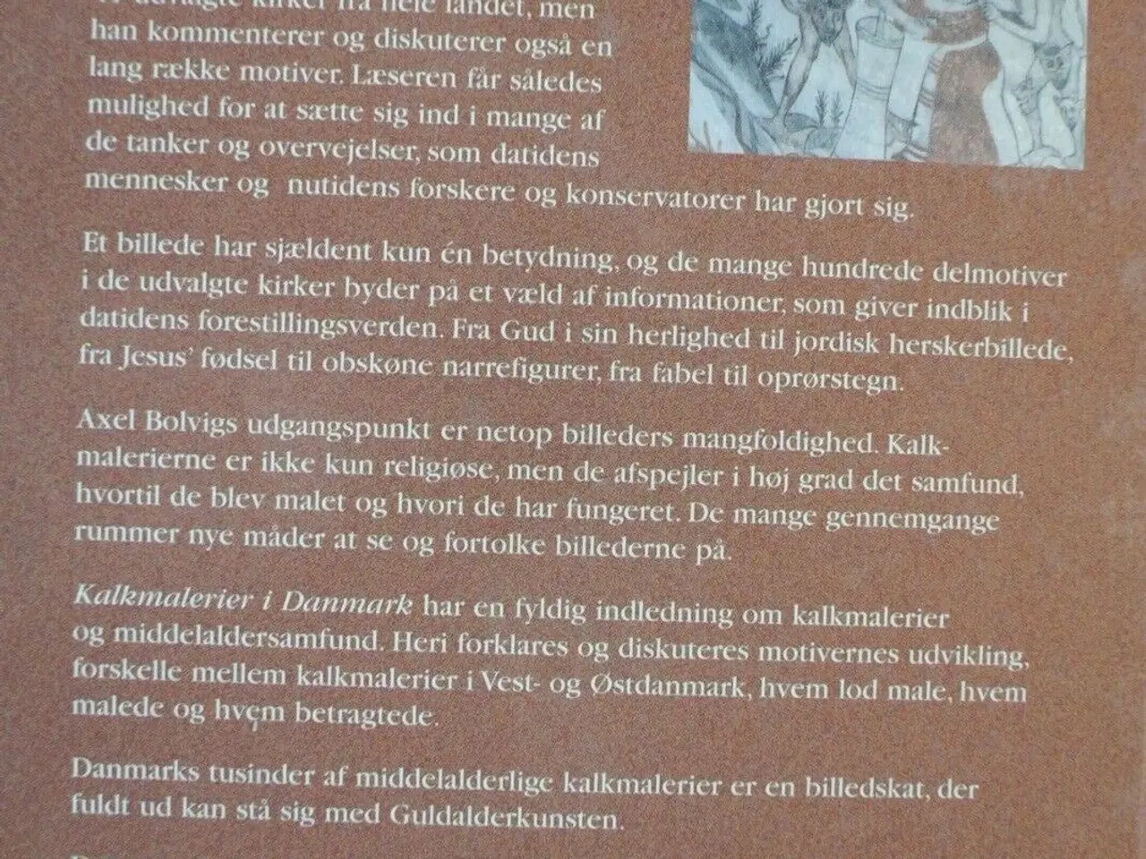 Billede 3 - kalkmalerier i danmark, Af axel bolvig