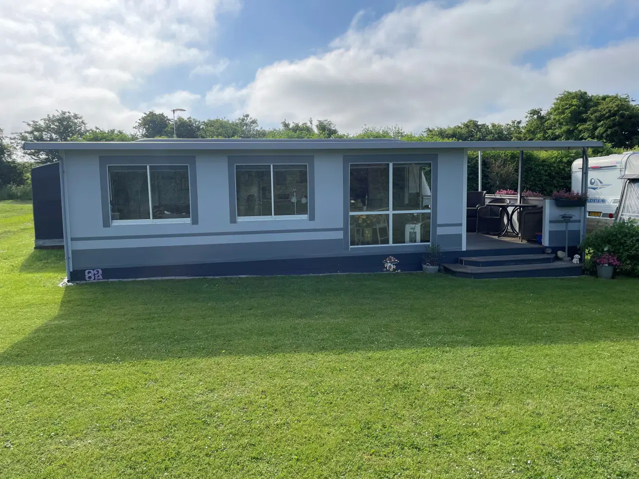 Billede 1 - Campingvogn Hobby 780 WFU 2010 med Vikingtelt fra 