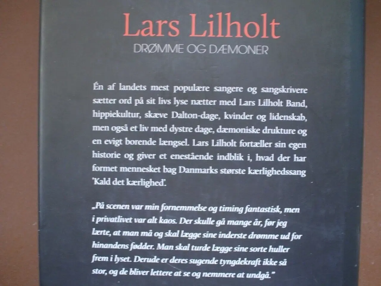 Billede 2 - drømme og dæmoner - erindringer, af lars lilholt