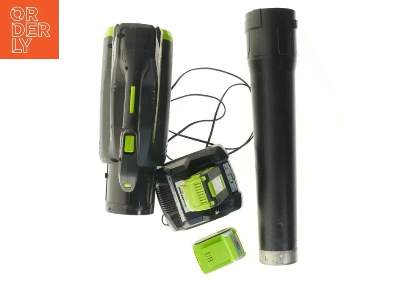Billede 2 - Batteridrevet løvblæser med oplader