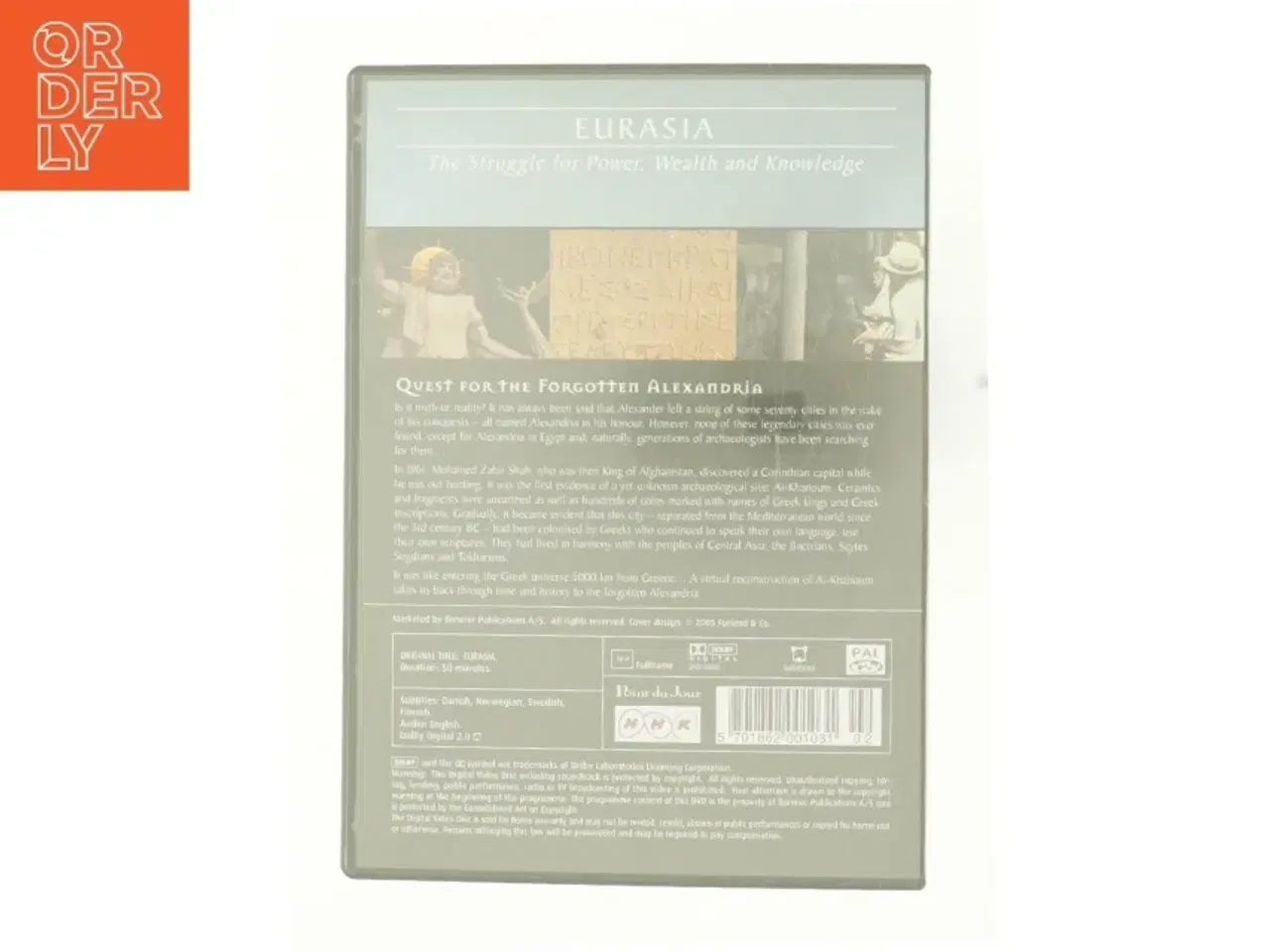 Billede 2 - Quest for the forgotten Alexandria fra DVD