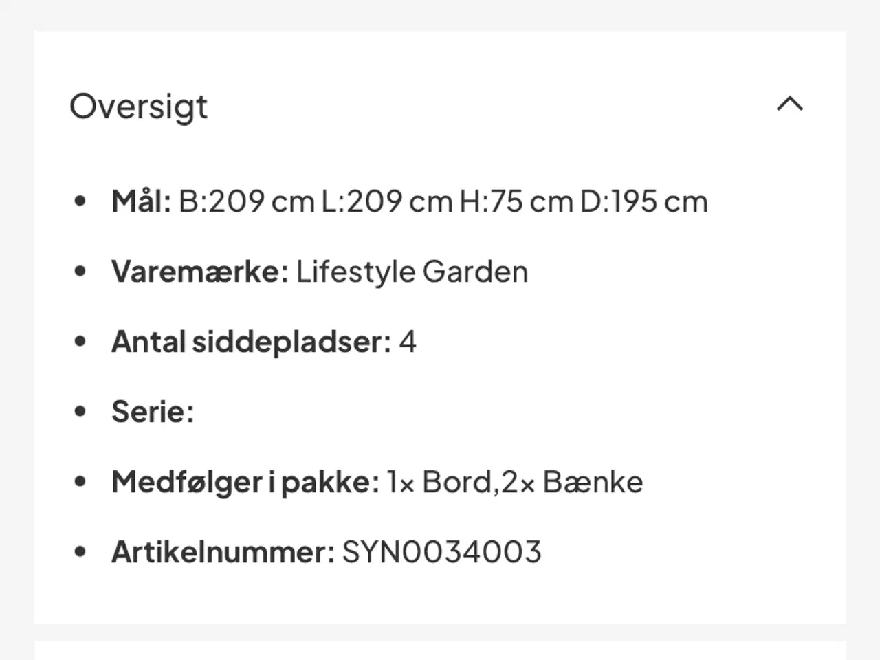 Billede 3 - Havemøbelsæt