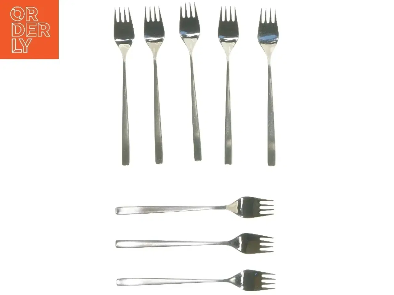 Billede 1 - 8 gafler fra FUGA Lundtofte - 19 cm