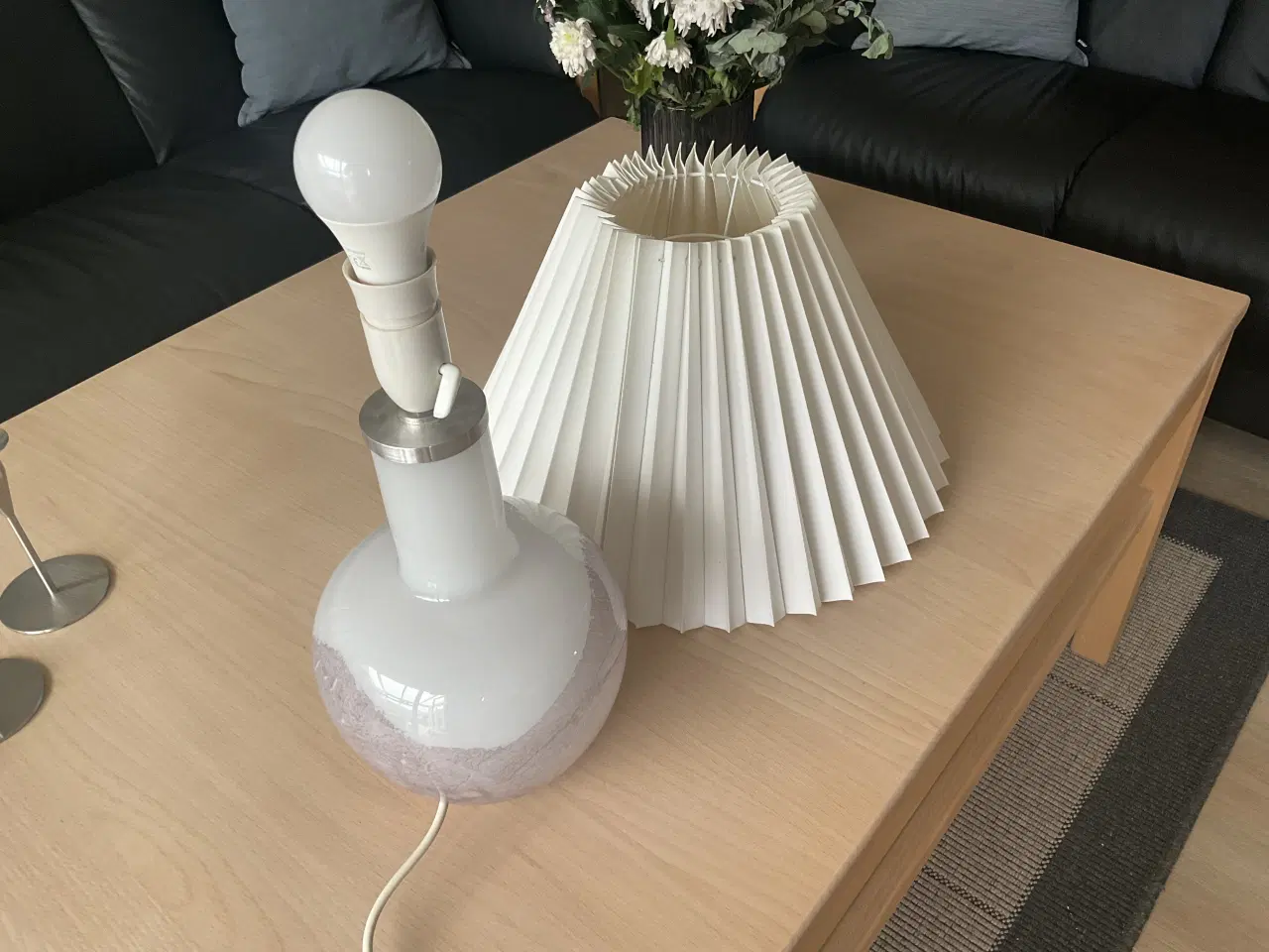 Billede 1 - Holmegaard bordlampe