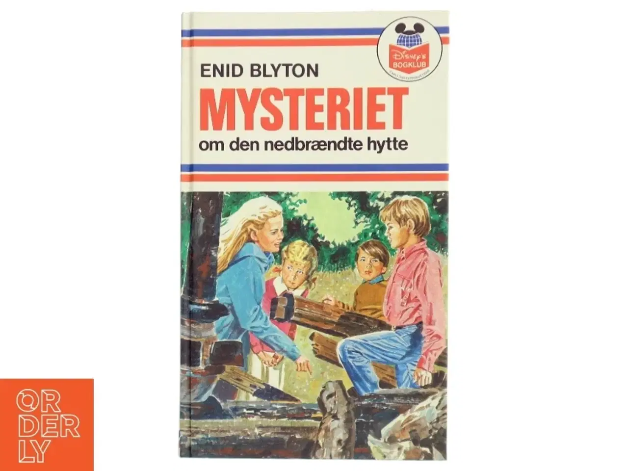 Billede 1 - Mysteriet om den nedbrændte hytte af Enid Blyton (Bog) fra Enid Blyton
