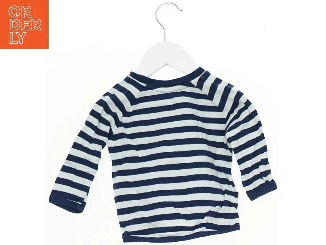 Billede 2 - Stribet bluse med ananasmotiv fra Sense Organic (str. 74)