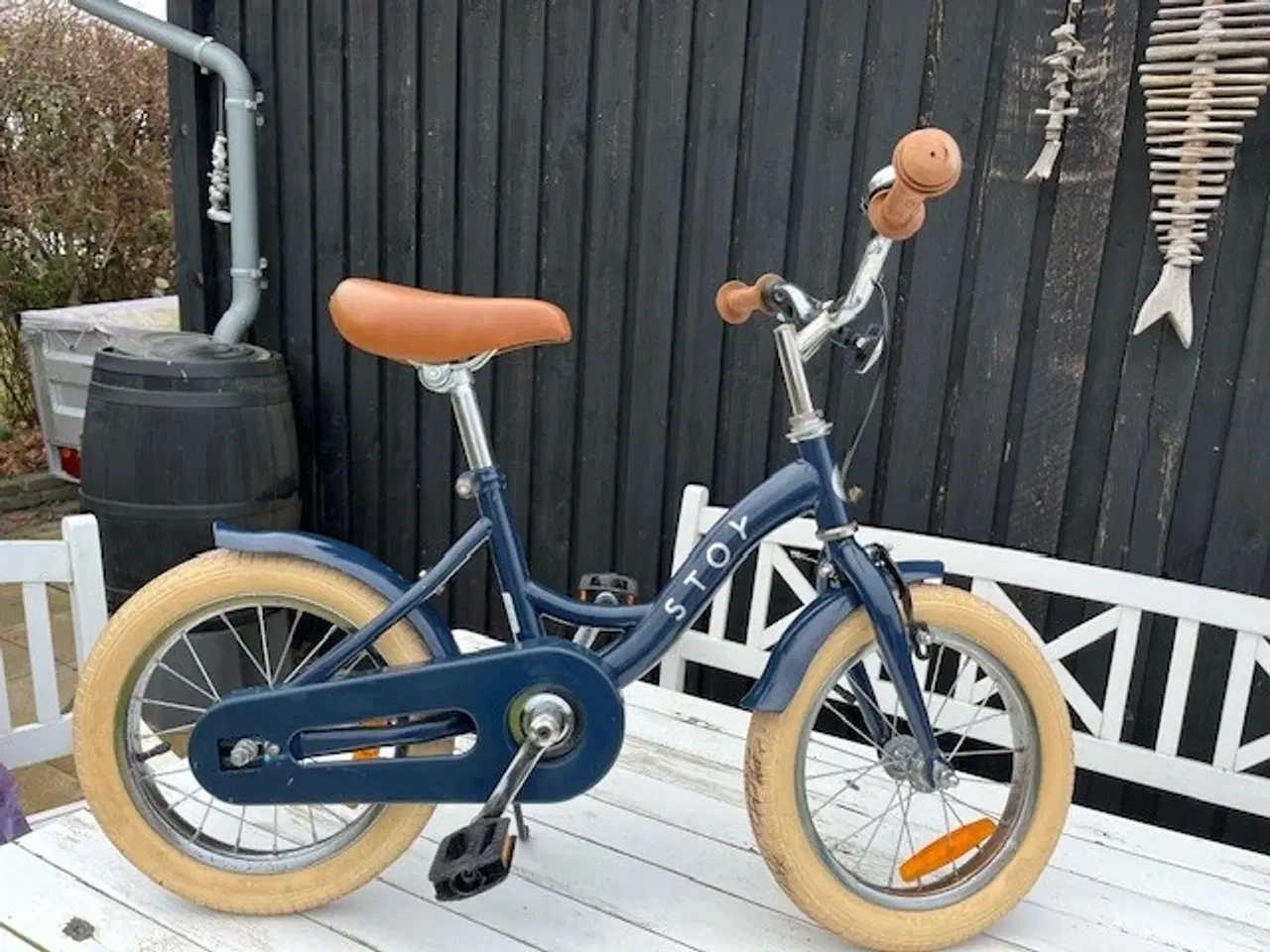 Billede 1 - Børnecykel Navy Blå mærket Stoy