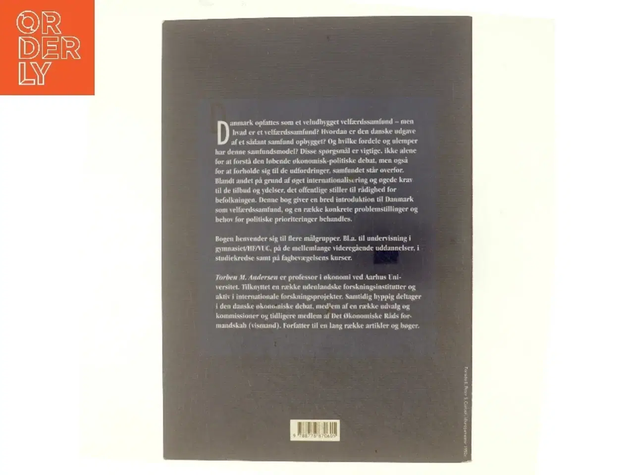 Billede 3 - Danmark som velfærdssamfund af Torben M. Andersen (f. 1956) (Bog)