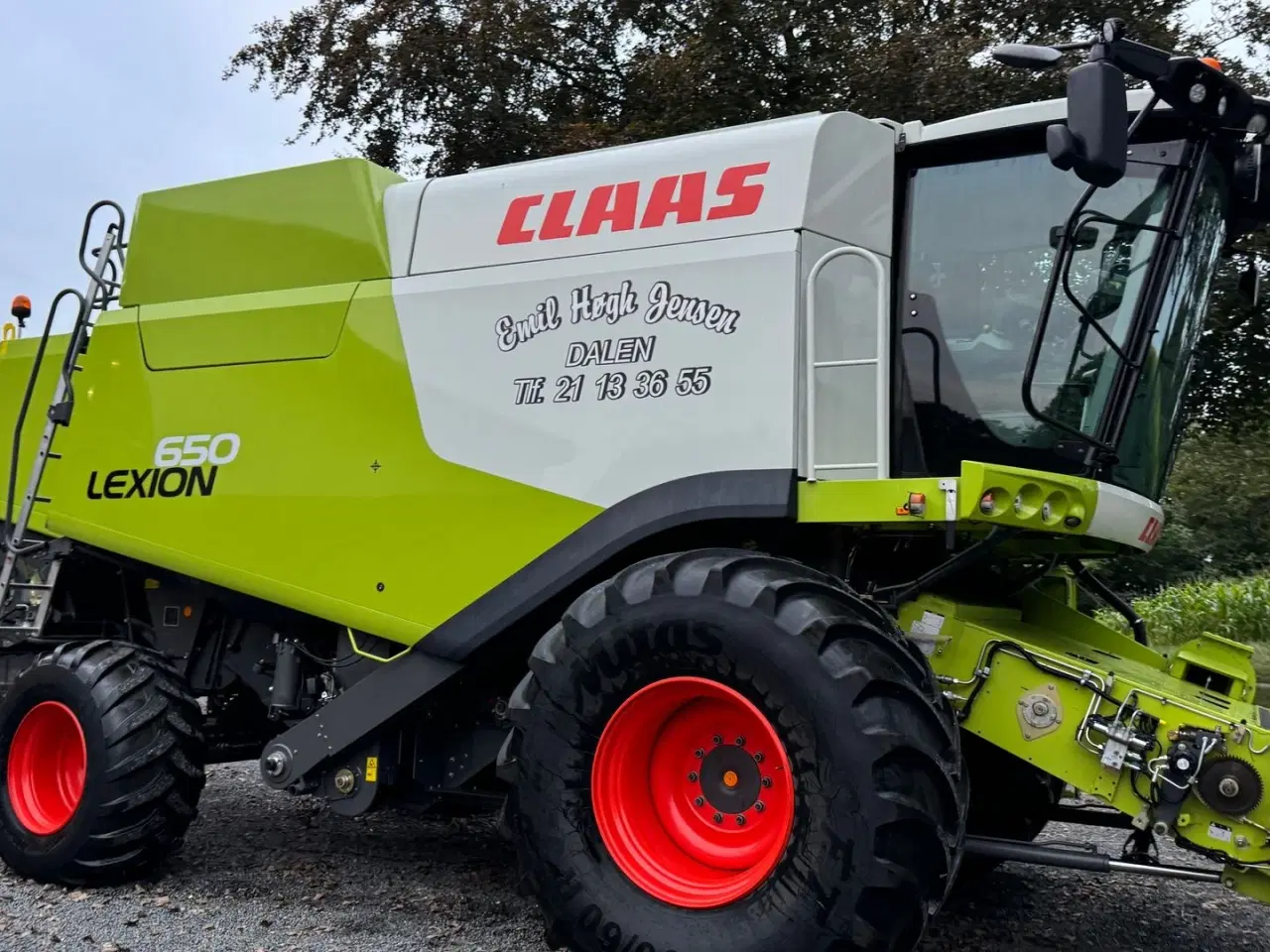 Billede 8 - CLAAS LEXION 650 KUN 850 TIMER OG V770 SKÆREBORD! HØSTKLAR!