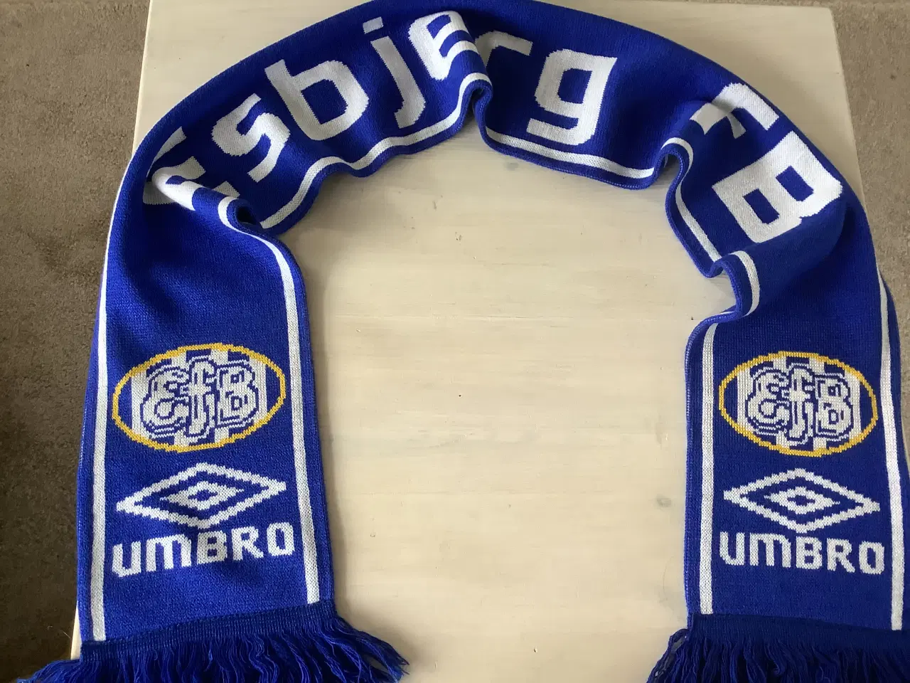 Billede 1 - EFB halstørklæde og Banner/flag